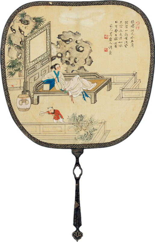 古典团扇书画绘画艺术作品（二）