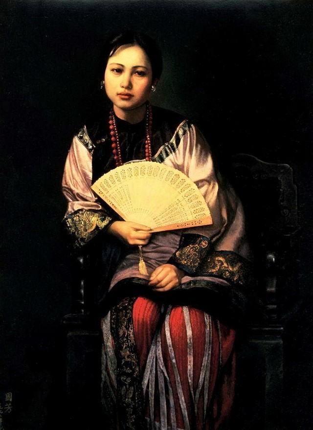 皇城寂寞的女人主题绘画艺术（一）