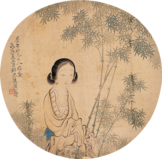古典团扇书画绘画艺术作品（二）