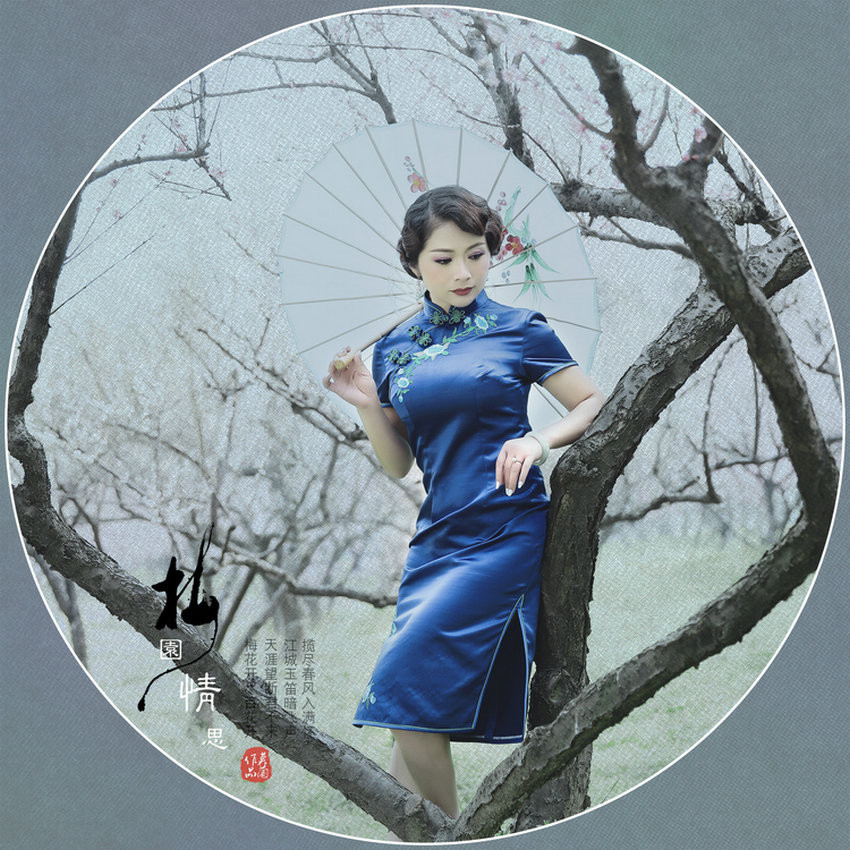 梅园情思中国风创意摄影艺术