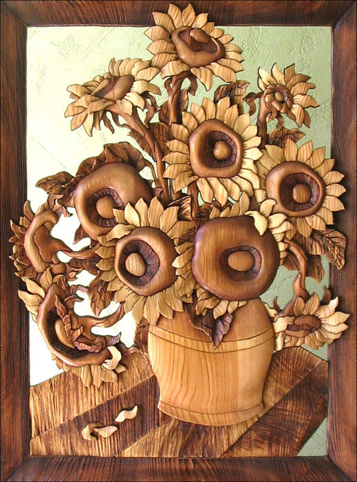 精美的竹雕艺术作品