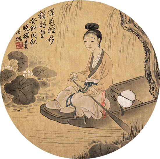 古典团扇书画绘画艺术作品（一）
