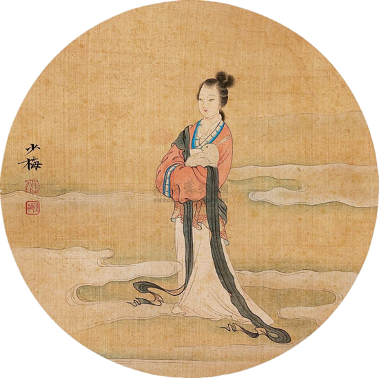 古典团扇书画绘画艺术作品（一）