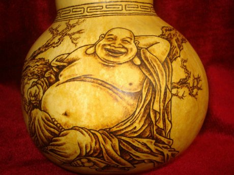 精美的葫芦烙画艺术（三） 