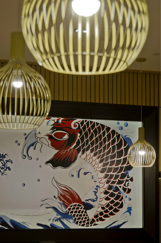 南京斑鲤和食餐厅室内设计