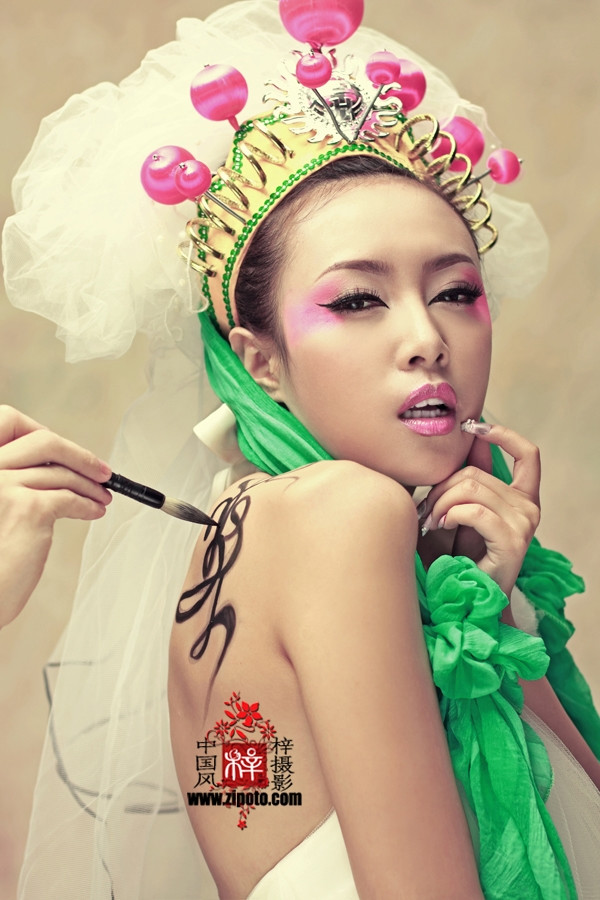 中国风古典人物创意摄影艺术