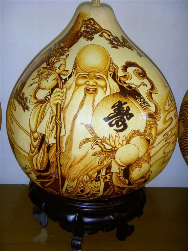 中国传统绘画艺术与葫芦雕刻的完美结合（二）