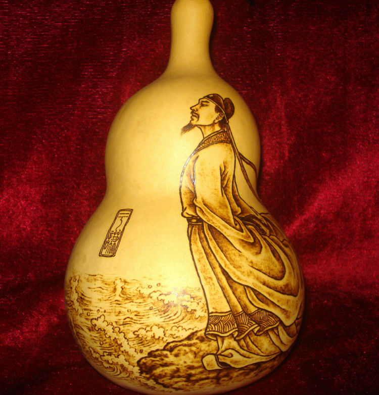 精美的葫芦烙画艺术（二）