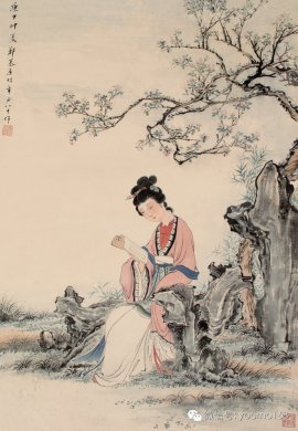 当代画家郑慕康人物绘画艺术作品 