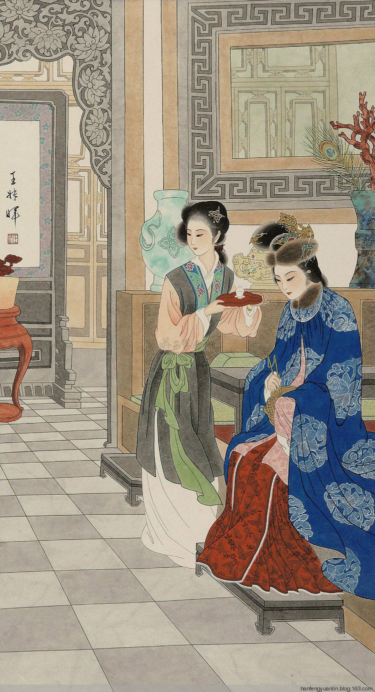 当代画家王叔晖人物绘画艺术作品（四）