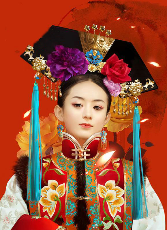 古风清宫梦主题创意插画艺术（二）