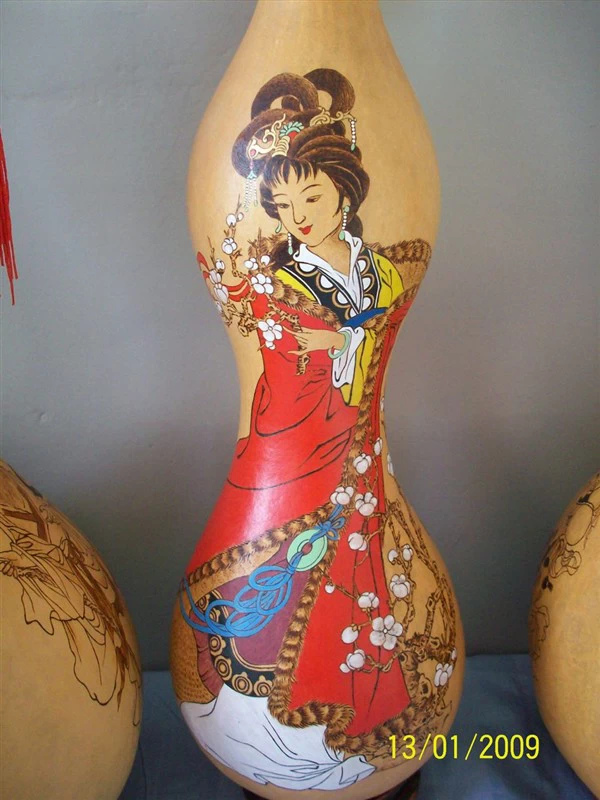 中国传统绘画艺术与葫芦雕刻的完美结合（一）