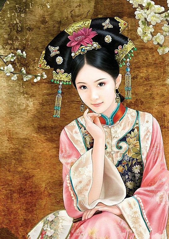 古风清宫梦主题创意插画艺术（一）