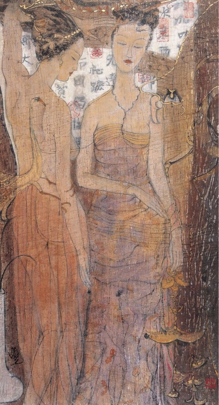 顾迎庆远古之梦绘画作品