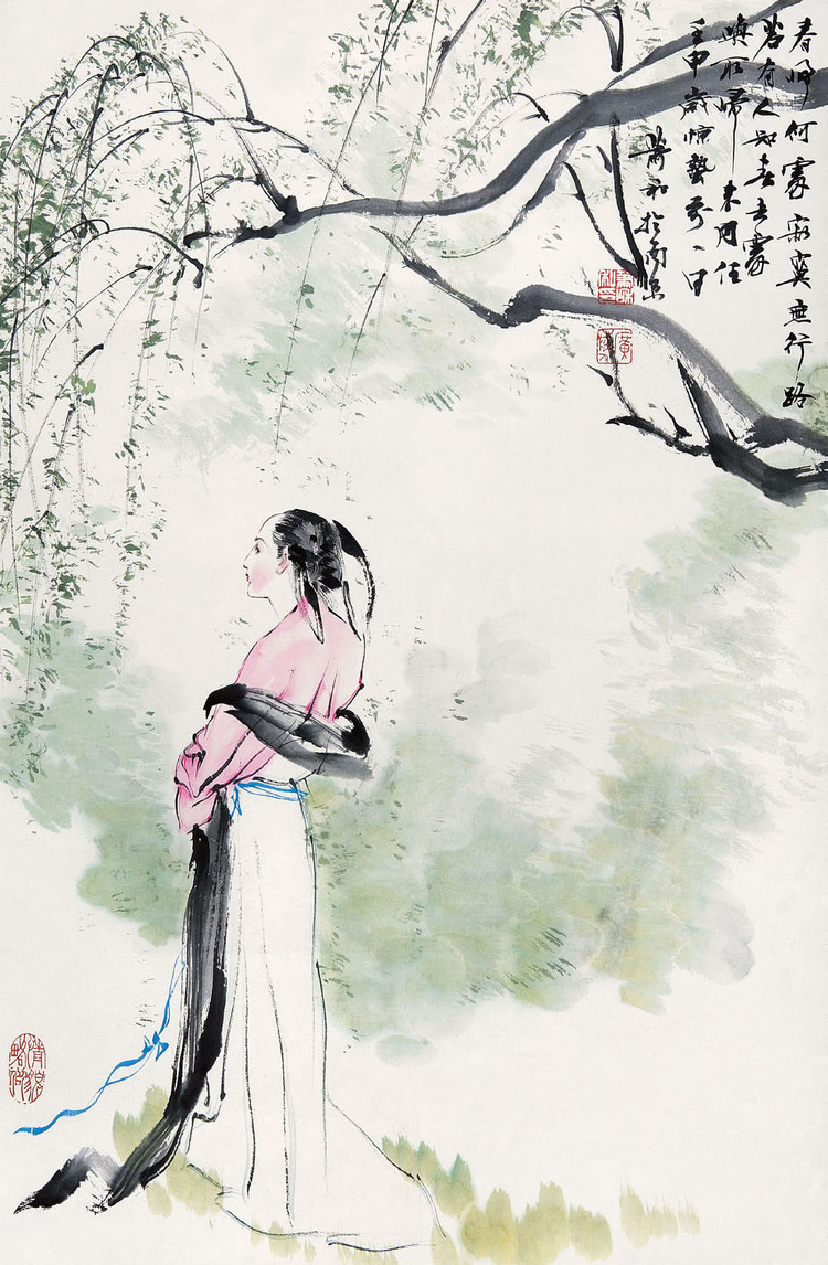 萧和人物绘画艺术作品（二）