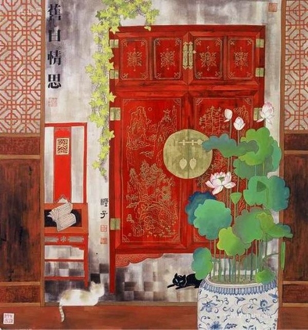 中国传统民俗元素主题绘画（二）