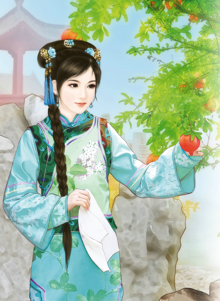 古风清宫梦主题创意插画艺术（一）