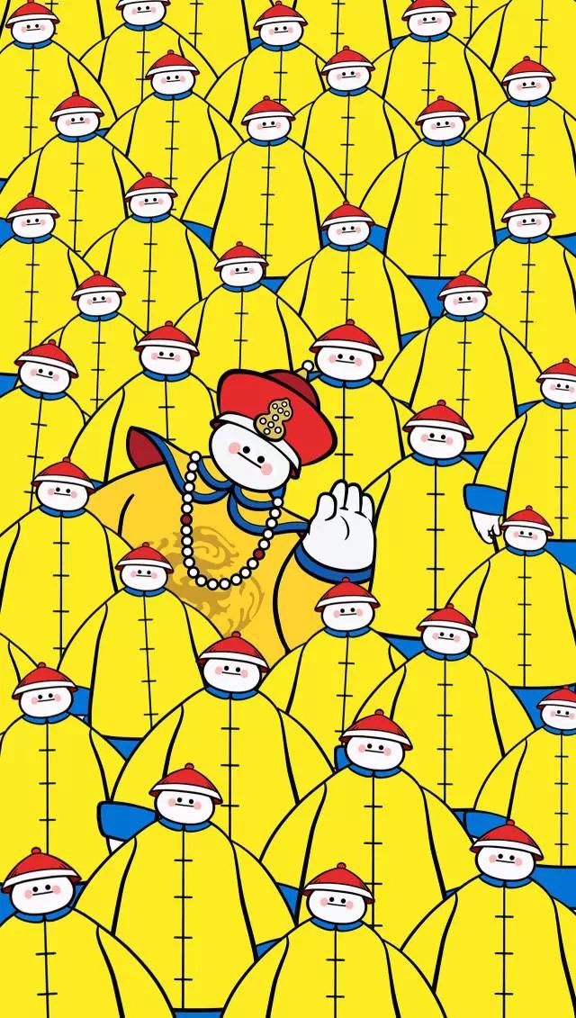 萌萌哒甄嬛传主题插画设计艺术