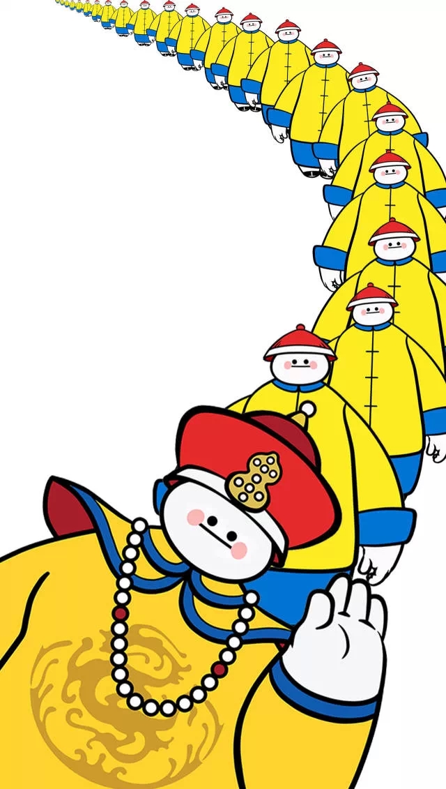 萌萌哒甄嬛传主题插画设计艺术