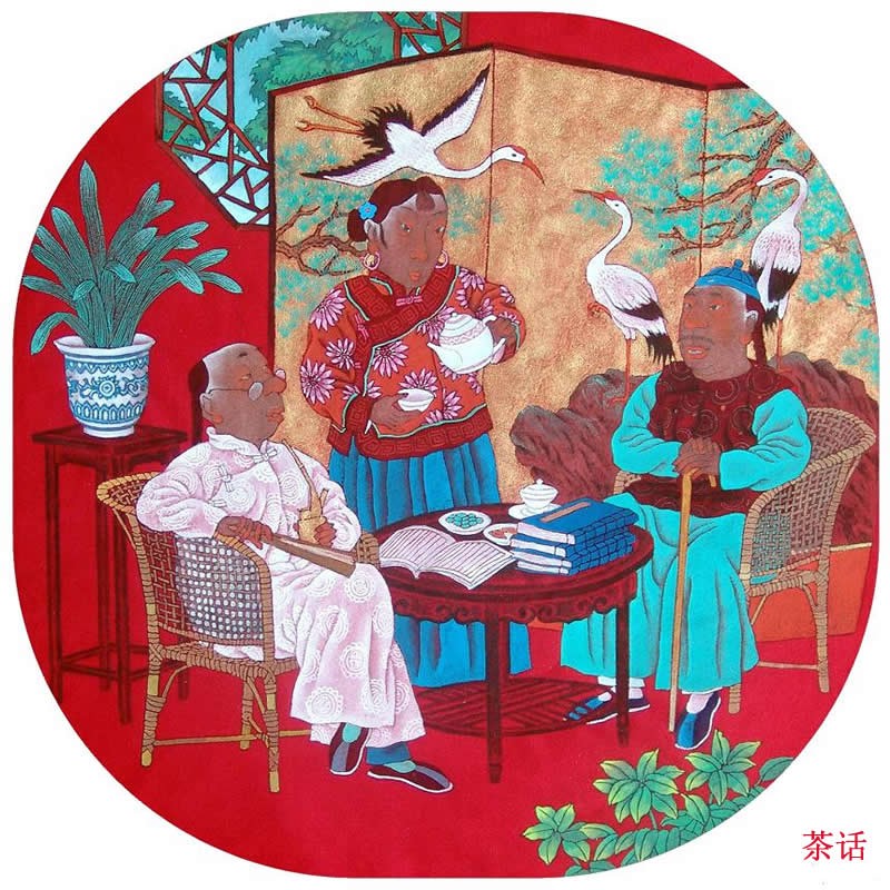 中国传统民俗元素主题绘画（一）