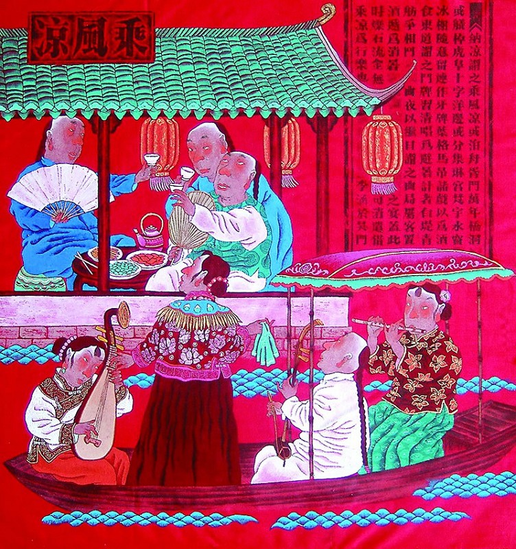 中国传统民俗元素主题绘画（一）