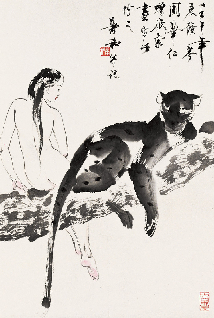 萧和人物绘画艺术作品（一）