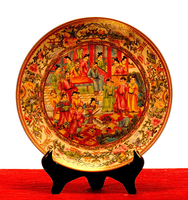 绝美的中国现代瓷画艺术