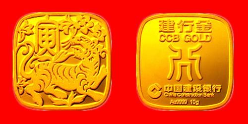 中国建设银行十二生肖创意金币
