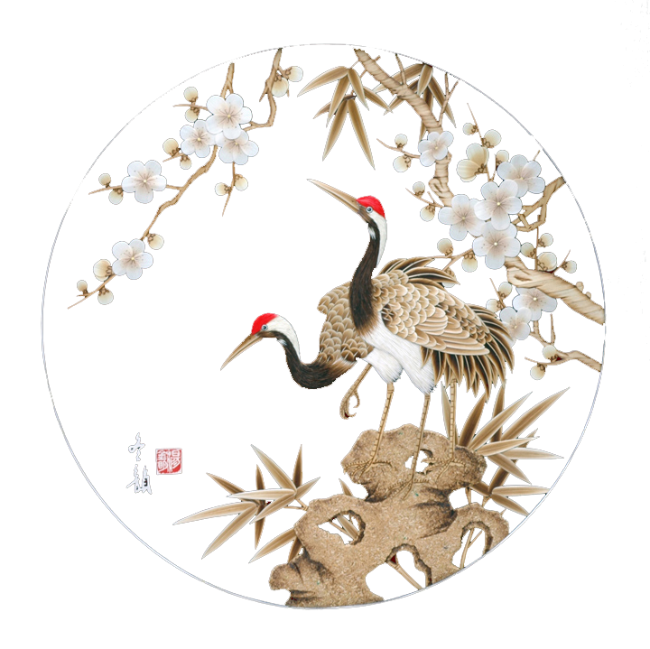 精美的中国传统芦苇杆绘画艺术（一）