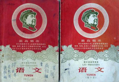 一个时代的课本封面