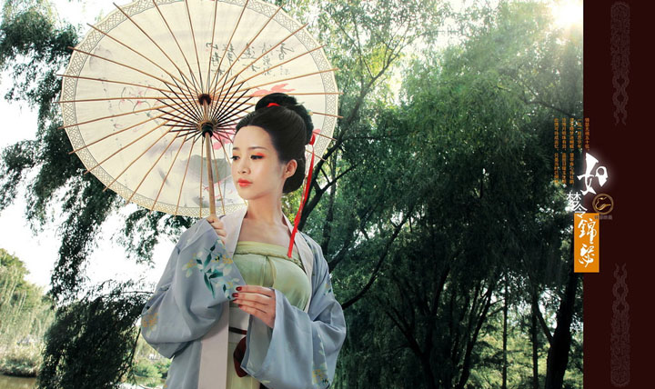 如梦令主题中国风人像摄影艺术