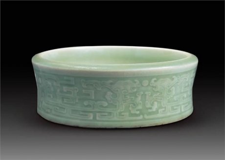 中国古代书案文玩用品--笔洗（