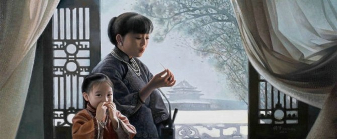 名家画笔下的《中国母亲》