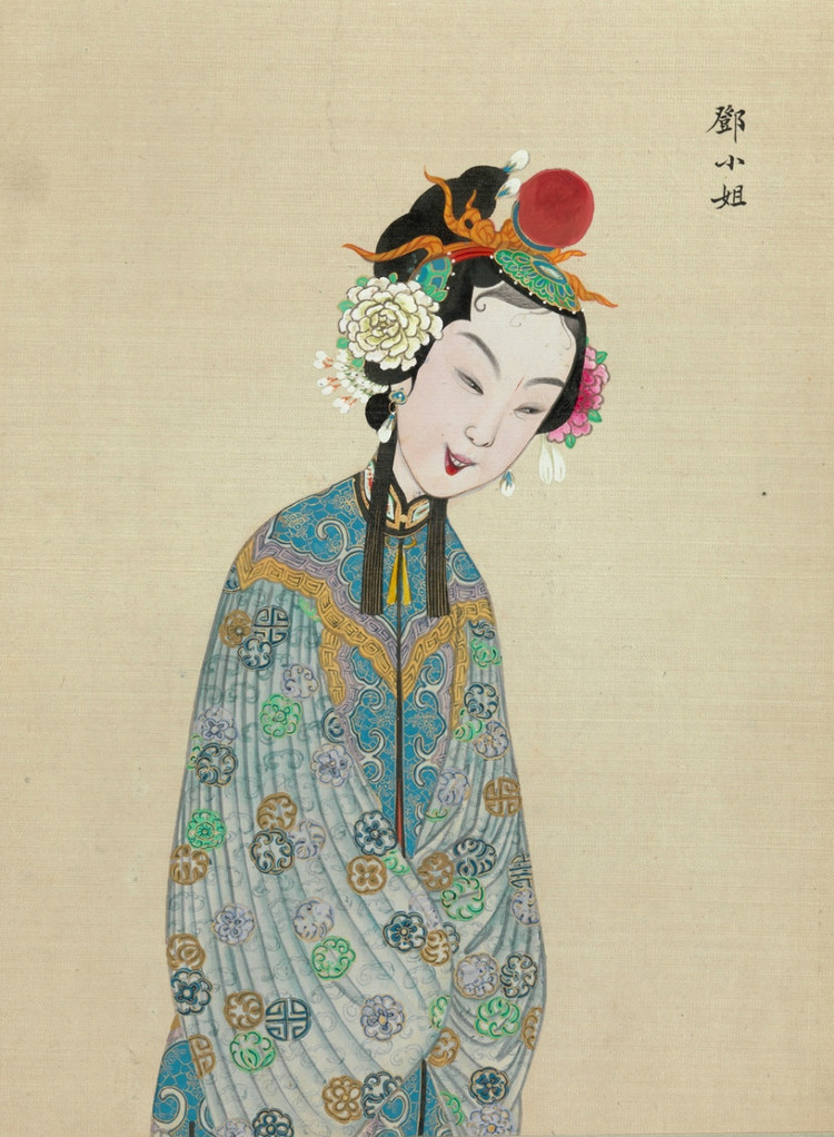 绝美的戏曲人物绘画艺术作品