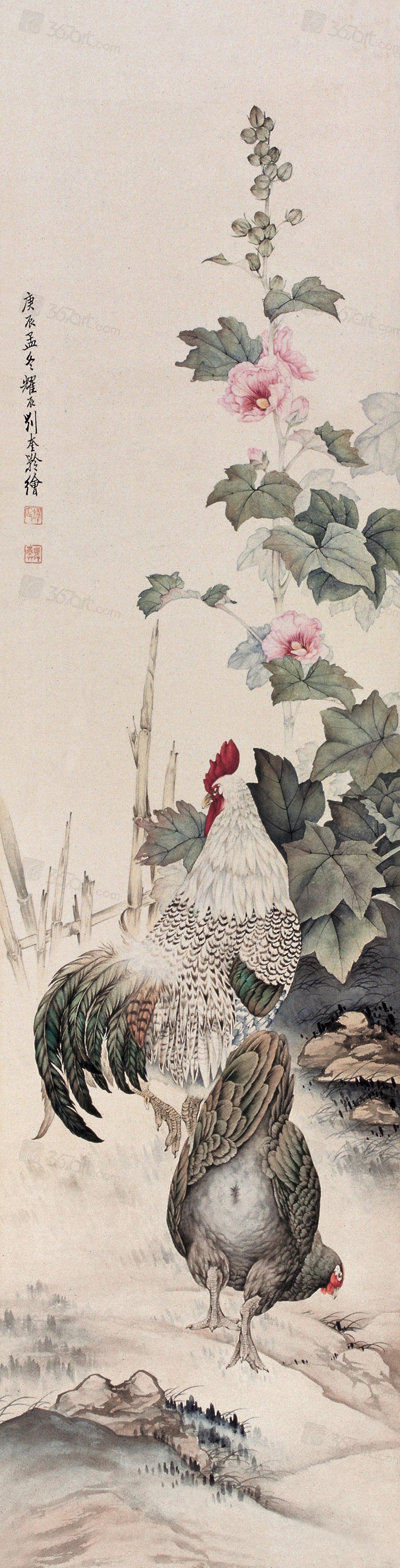 当代画家张树立的山水绘画艺术作品（一）
