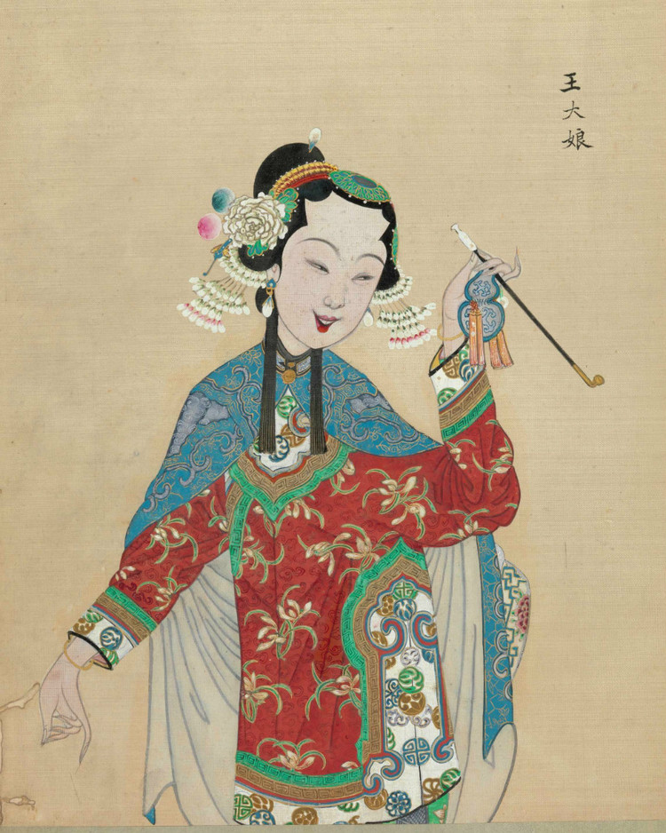 绝美的戏曲人物绘画艺术作品