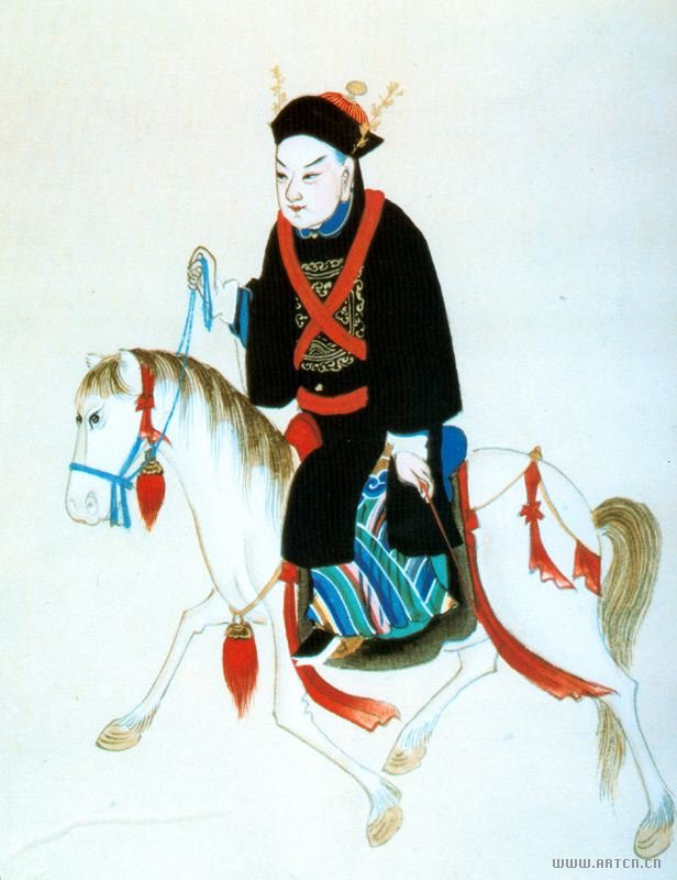 我国清代民俗绘画作品（五）