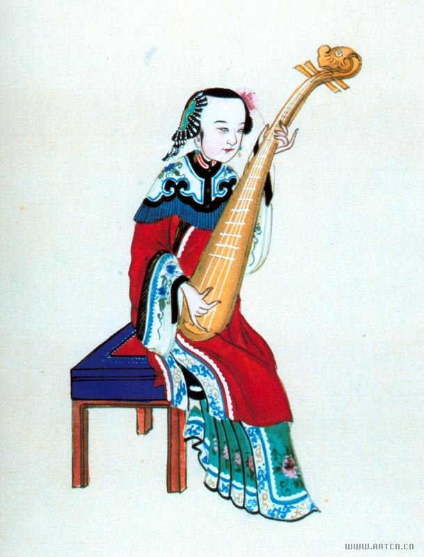 我国清代民俗绘画作品（五）