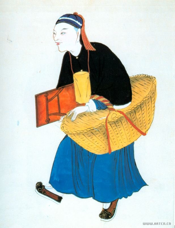 我国清代民俗绘画作品（五）