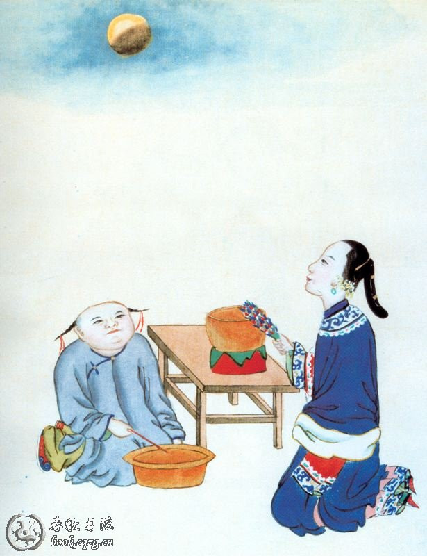 我国清代民俗绘画作品（四）