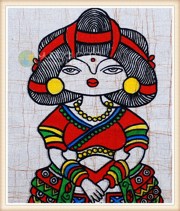 精致的中国民间蜡染画艺术作品（八）