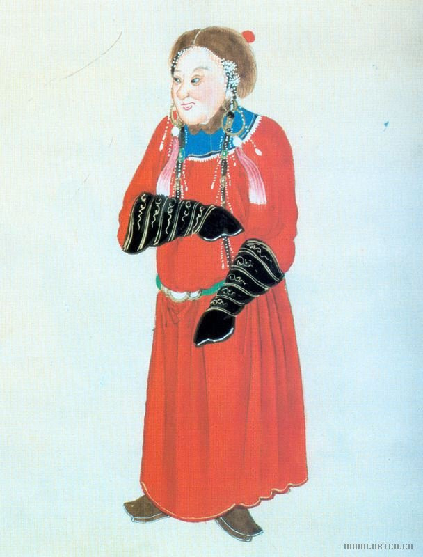 我国清代民俗绘画作品（四）