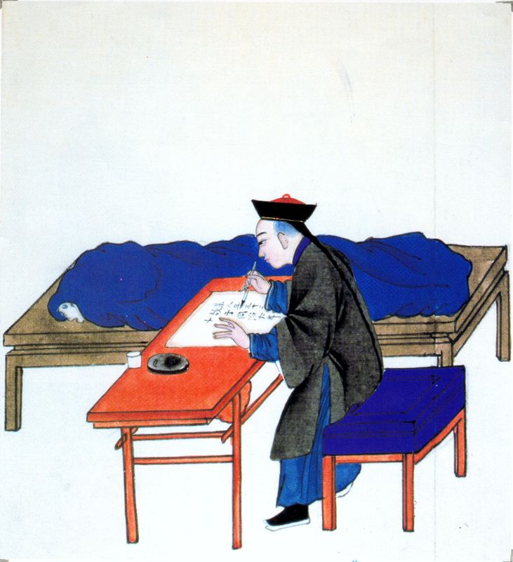 我国清代民俗绘画作品（三）