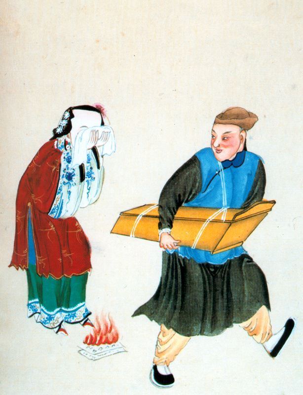 我国清代民俗绘画作品（三）