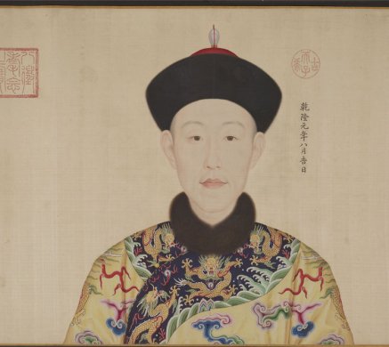 宫廷画家郎世宁的“乾隆及后妃图