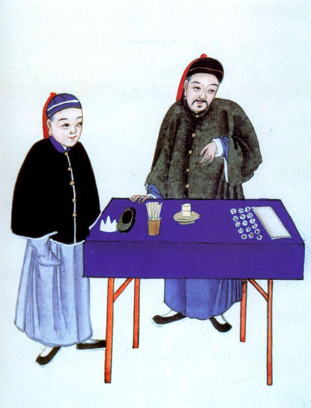 我国清代民俗绘画作品（三）