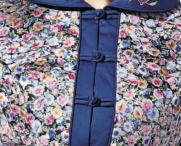中国传统服饰中的精美盘扣