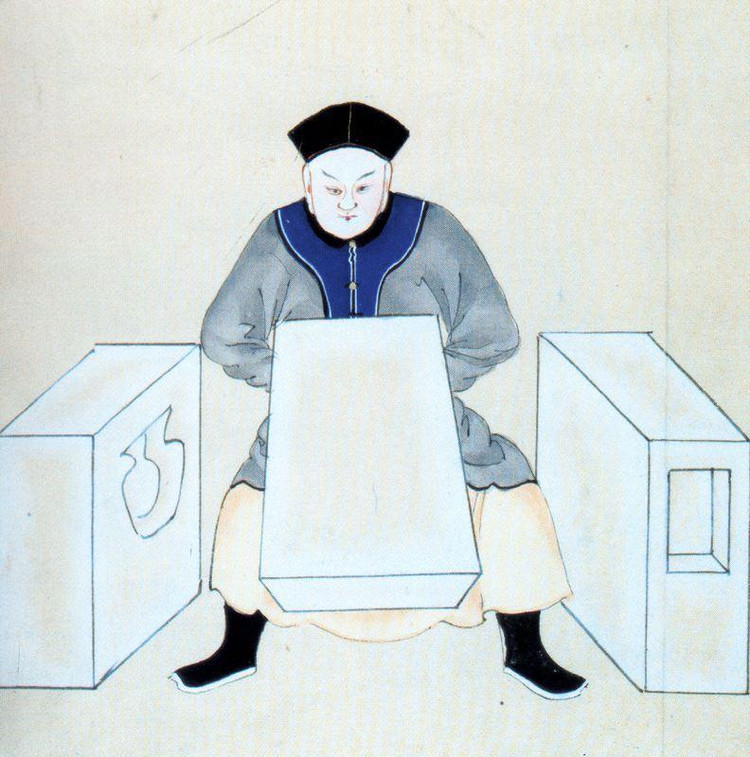 我国清代民俗绘画作品（二）