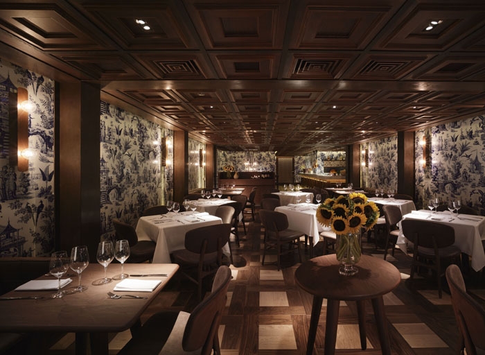 香港中国风的意大利餐厅208 Due cento Otto