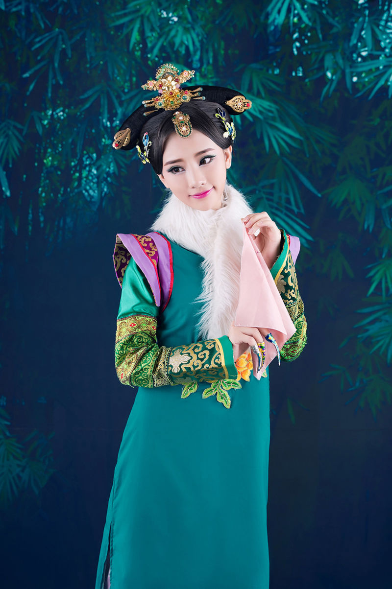 古香古色传统服饰摄影艺术